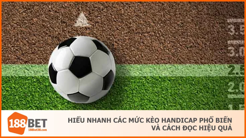 Hiểu nhanh các mức kèo Handicap phổ biến và cách đọc hiệu quả