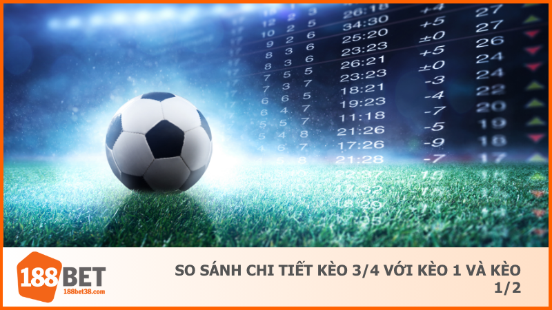 Kèo 3/4 Trong Cá Cược Bóng Đá Và Cách Chơi Hiệu Quả 4 So sánh chi tiết kèo 3/4 với kèo 1 và kèo 1/2