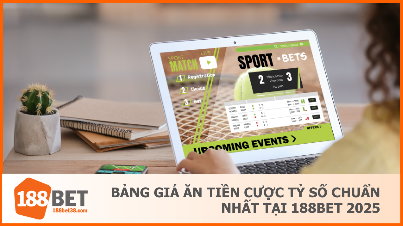 Bảng Giá Ăn Tiền Cược Tỷ Số Chuẩn Nhất Tại 188BET 2025 1 Bảng Giá Ăn Tiền Cược Tỷ Số Chuẩn Nhất Tại 188BET 2025