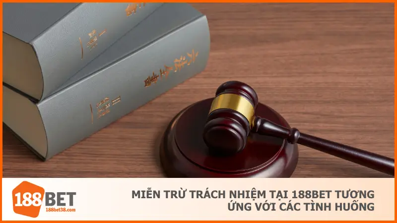 Miễn trừ trách nhiệm tại 188BET tương ứng với các tình huống